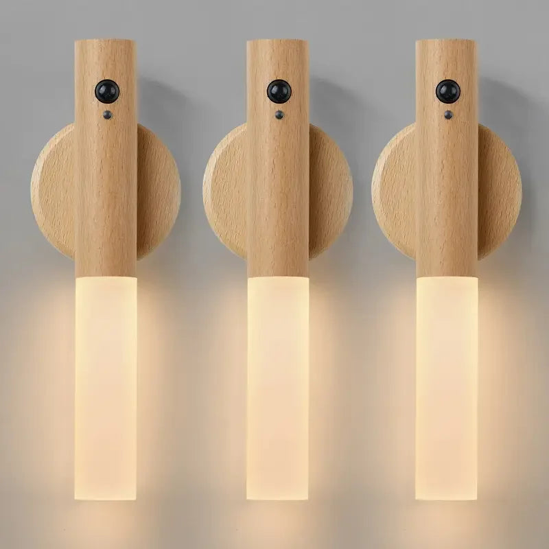 Smart Sensor Night Rechargeable Magnetic Wall Lamp