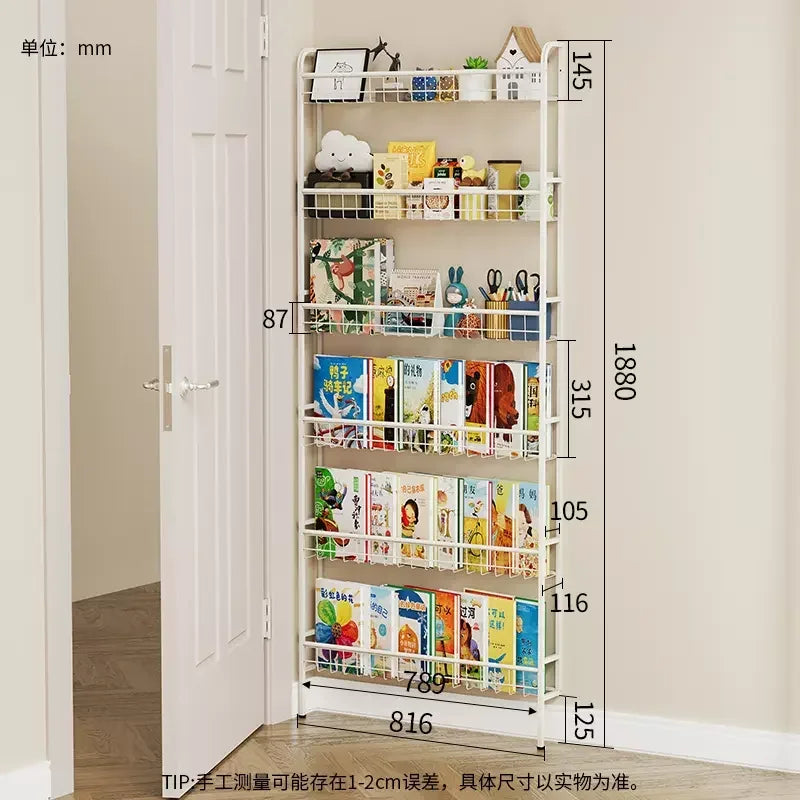 Wall Hanging Bookshelves Slim Floating Shelves