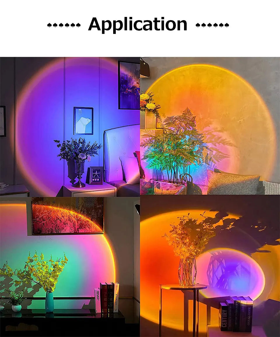 Smart Sunset Lamp LED Night Light