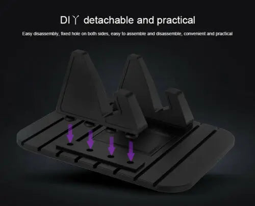 Anti-slip Car Silicone Holder Mat Pad