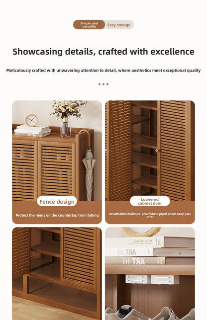 Dust-proof Space Saving Shoe Cabinets