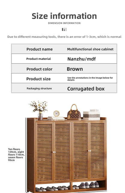 Dust-proof Space Saving Shoe Cabinets