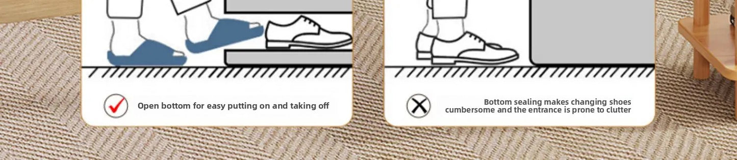Dust-proof Space Saving Shoe Cabinets