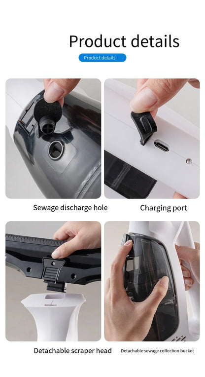 Multifunctional Electric Cordless Window Cleaner