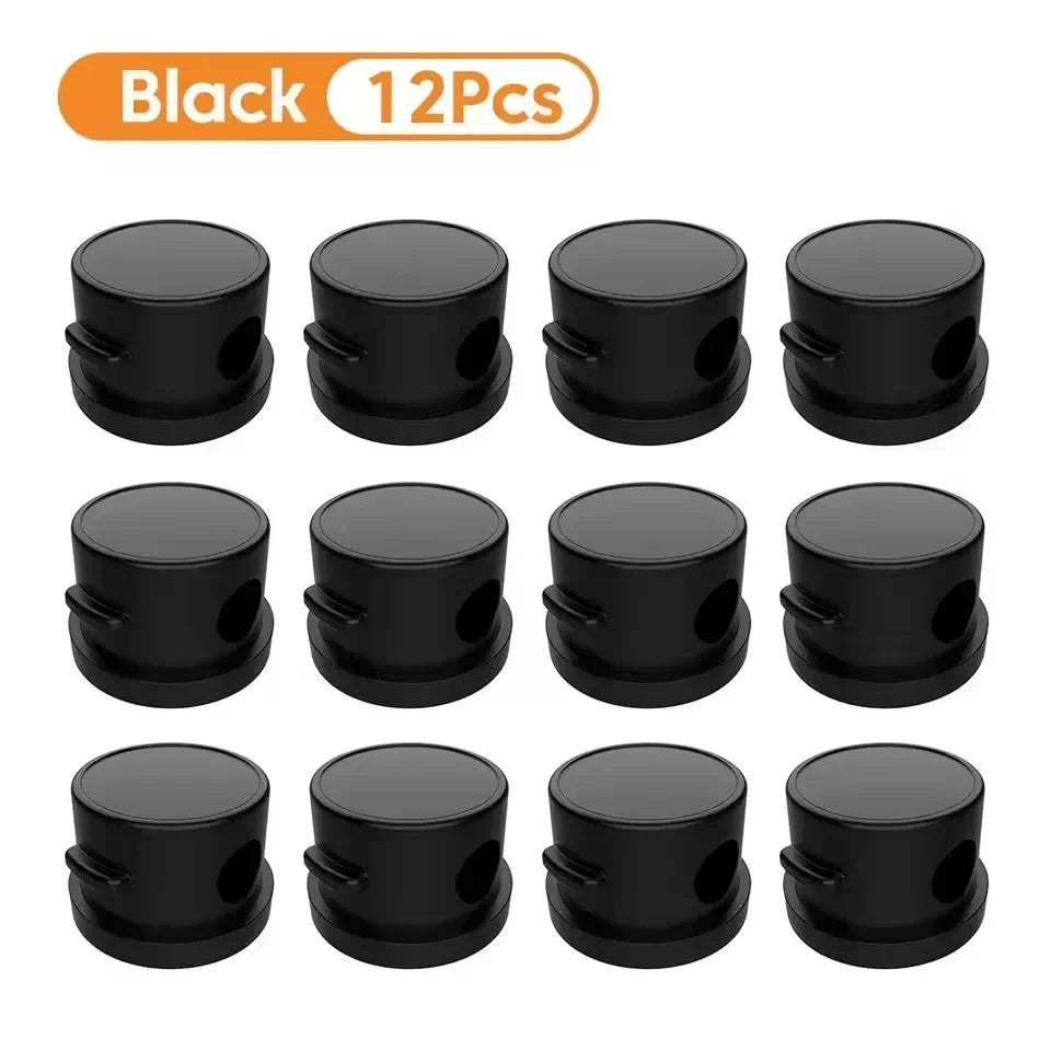 1/6/12PCS Magnetic Cable Clip Strong Bonded