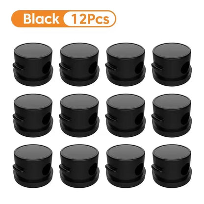 1/6/12PCS Magnetic Cable Clip Strong Bonded