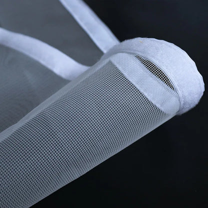 DTGJ Magnetic Door Screen White Mosquito Net
