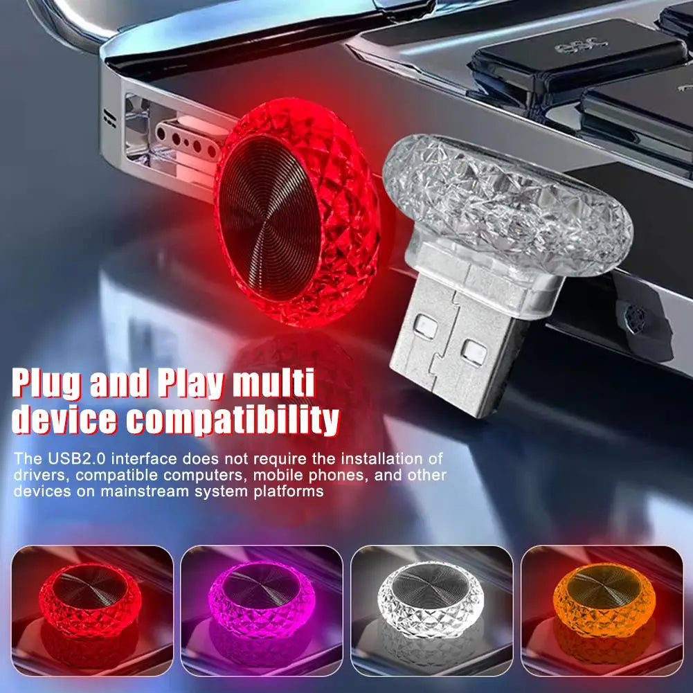 Mini LED Atmosphere Car Interior Decorative Lights