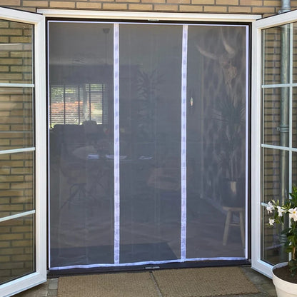 DTGJ Magnetic Door Screen White Mosquito Net