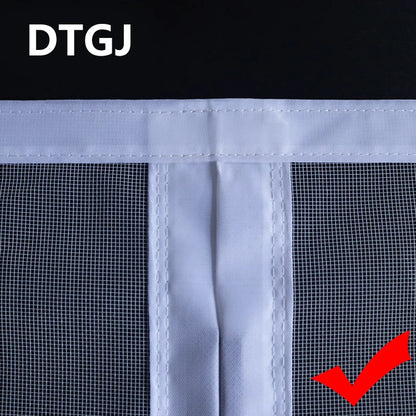 DTGJ Magnetic Door Screen White Mosquito Net