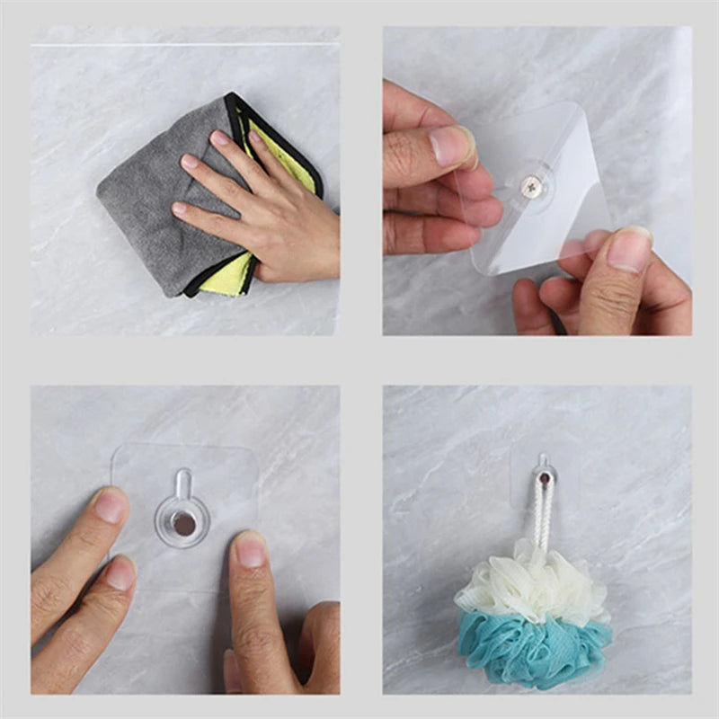 10PCS Photo Frame Hooks Storage Rack Screw
