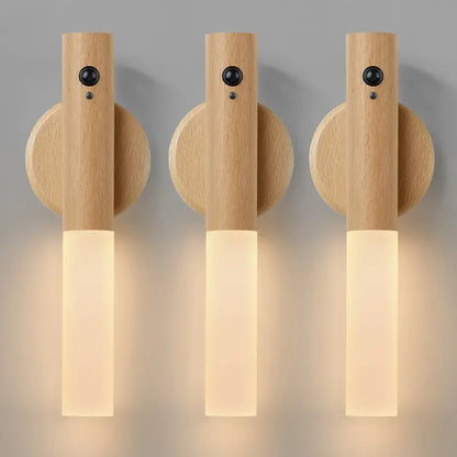 Smart Sensor Night Rechargeable Magnetic Wall Lamp