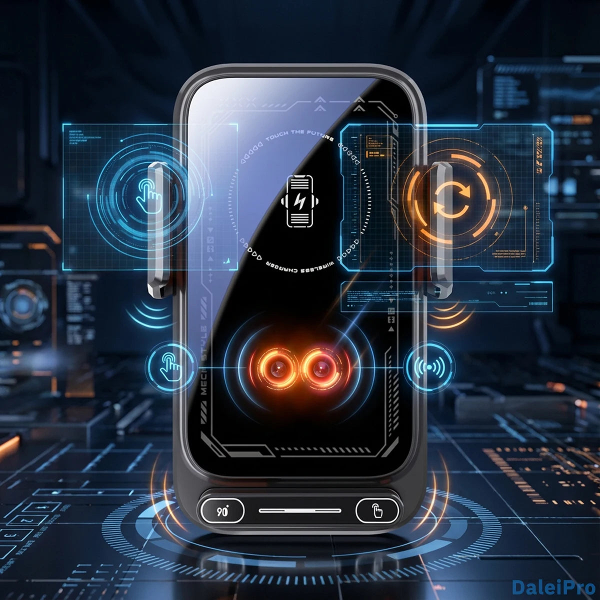 Auto Sensing One-Touch Release and Rotation Charger