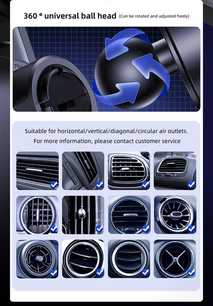 Auto Sensing One-Touch Release and Rotation Charger
