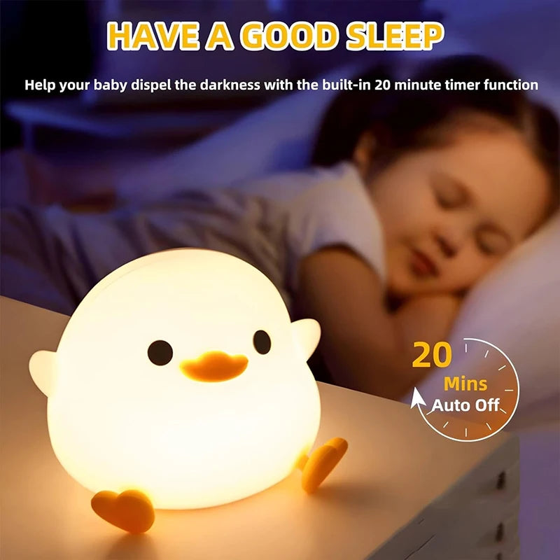 DoDo Duck Night Light, Cute Duck Lamp