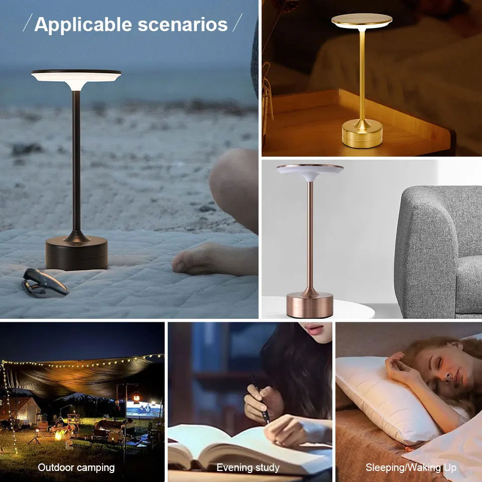LED Table Lamp Touch Sensor Night Light
