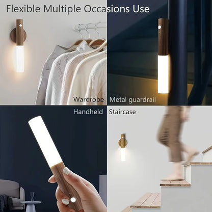 Smart Sensor Night Rechargeable Magnetic Wall Lamp