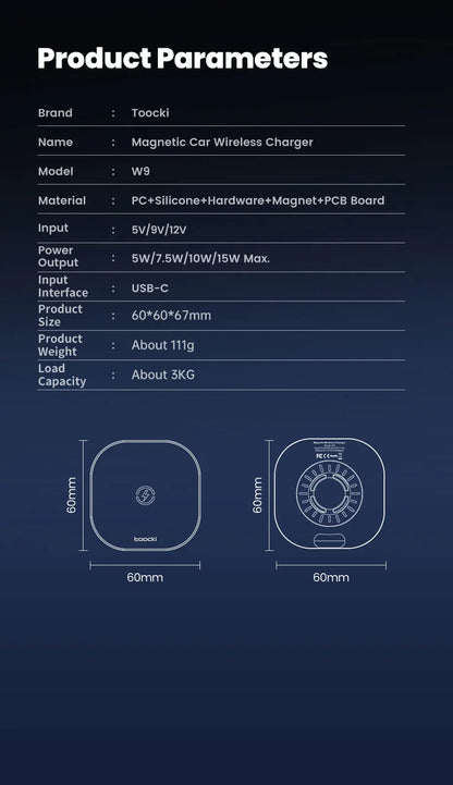 Magnetic Car Wireless Charger