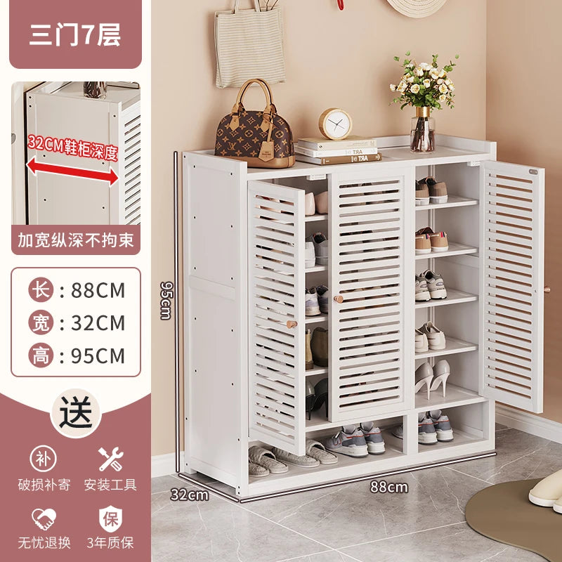 Dust-proof Space Saving Shoe Cabinets