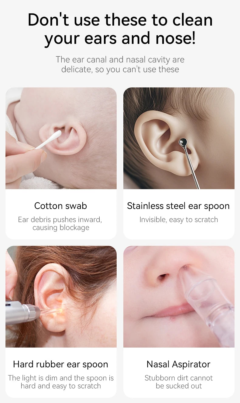 Multi-Functional Visual Ear Cleaning Tool