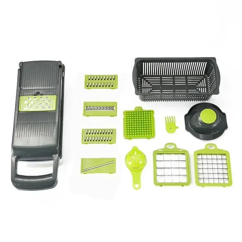 16-in-1 Slicer for Kitchen - Vegetable Chopper