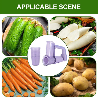 Electric Vegetable Slicer Rechargeable Automatic