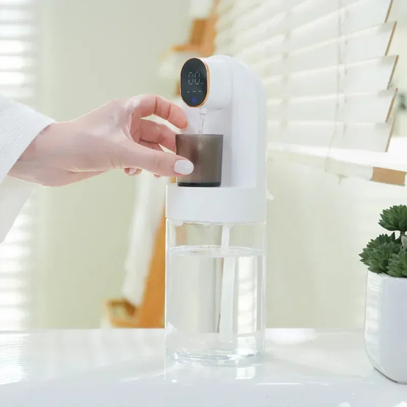 Smart 600ml Mouthwash Dispenser with Magnetic Induction