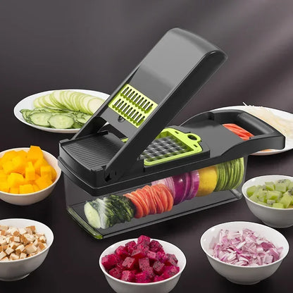 16-in-1 Slicer for Kitchen - Vegetable Chopper