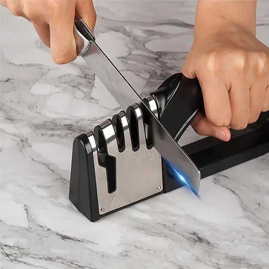 4 Segment Portable Non-Slip Knife Sharpener