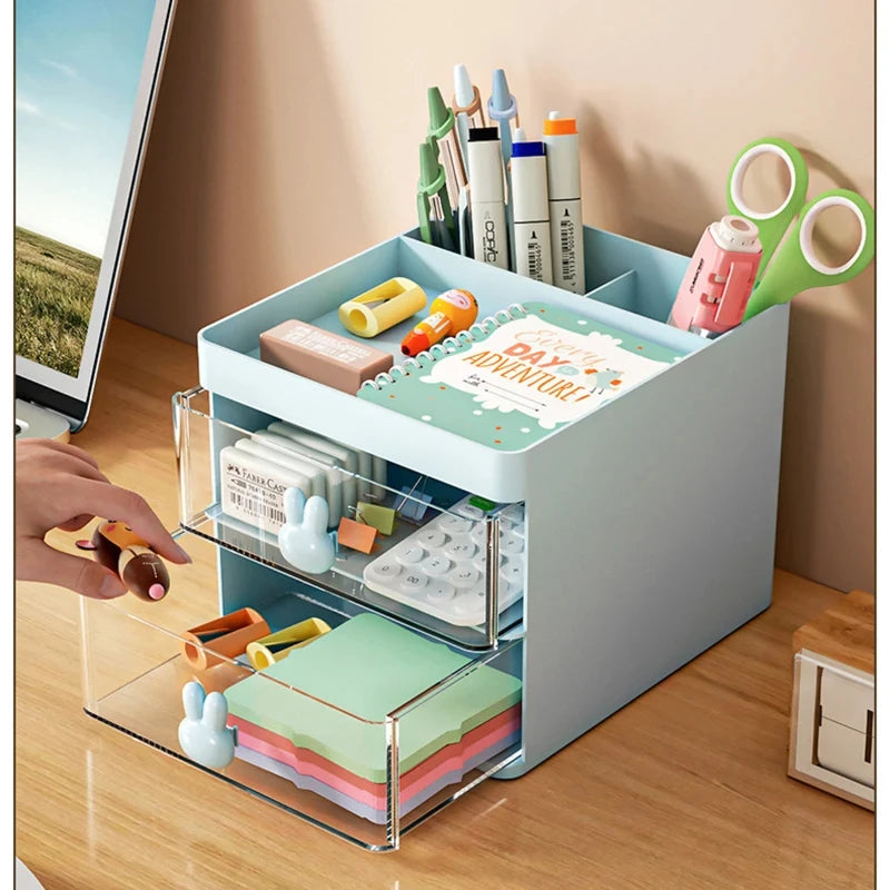 Small Desk Organizer With Drawers