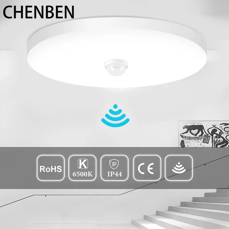 Smart Sensor LED Light Ceiling Lamp