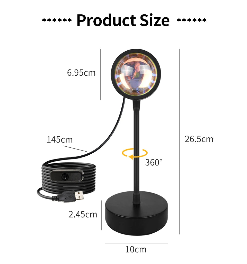 Smart Sunset Lamp LED Night Light