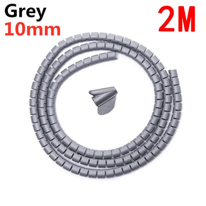 Cable Management Flexible Spiral Storage Pipe