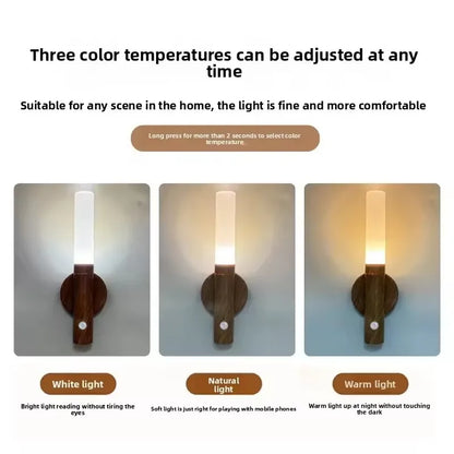 Smart Sensor Night Rechargeable Magnetic Wall Lamp