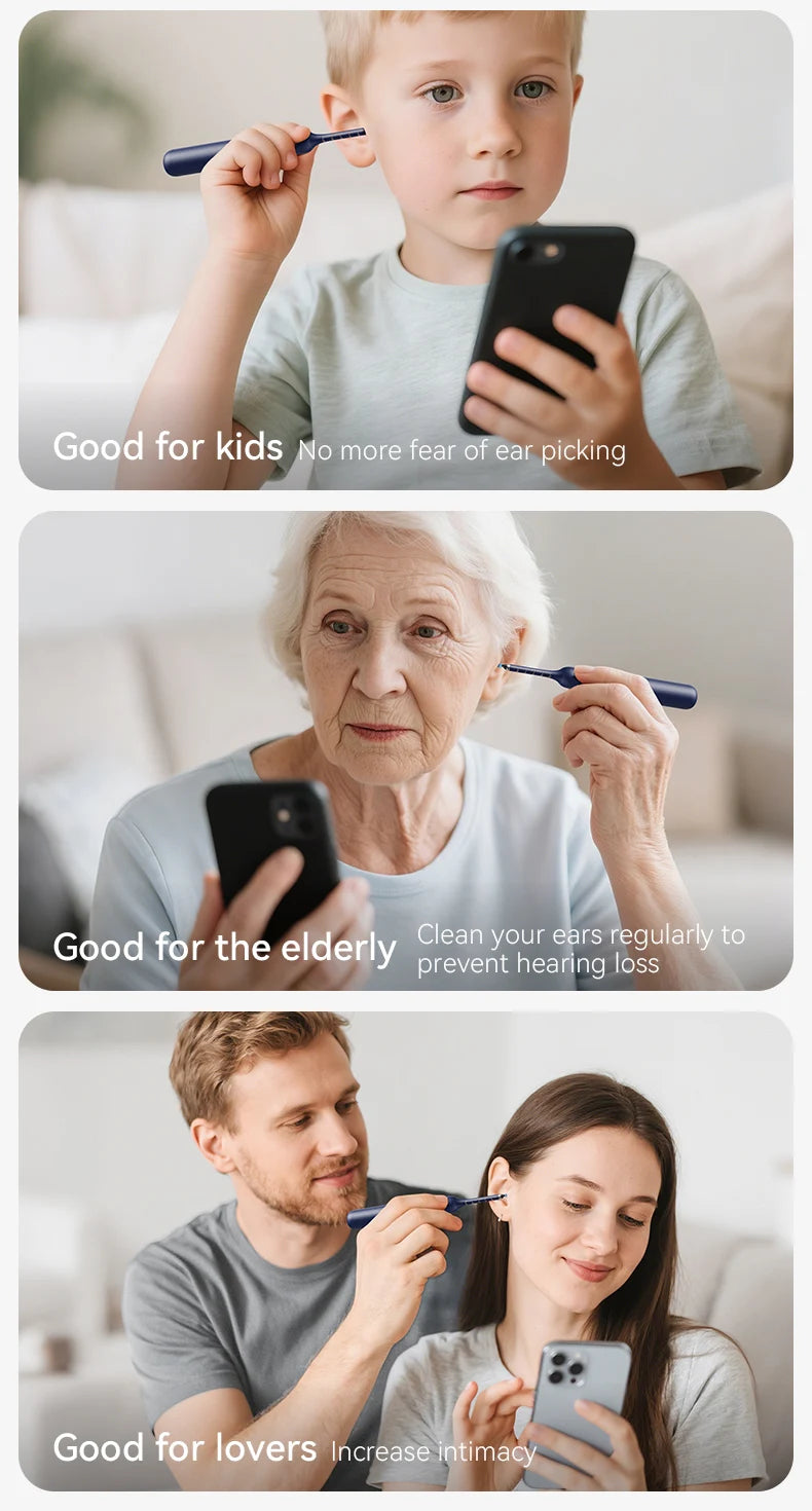 Multi-Functional Visual Ear Cleaning Tool