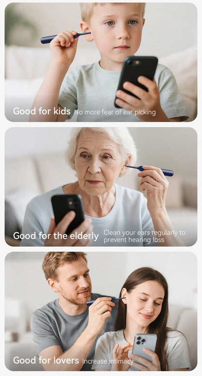 Multi-Functional Visual Ear Cleaning Tool