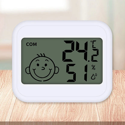 Smart Home Weather Station with Alarm Clock, LED Digital Thermometer