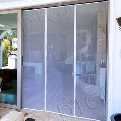 DTGJ Magnetic Door Screen White Mosquito Net