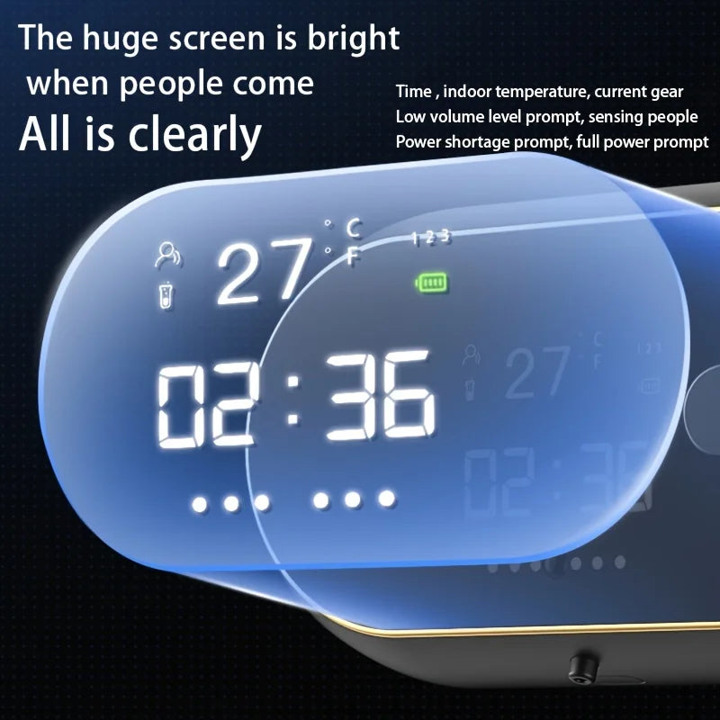 1pc Wall-mounted Automatic Soap Dispenser