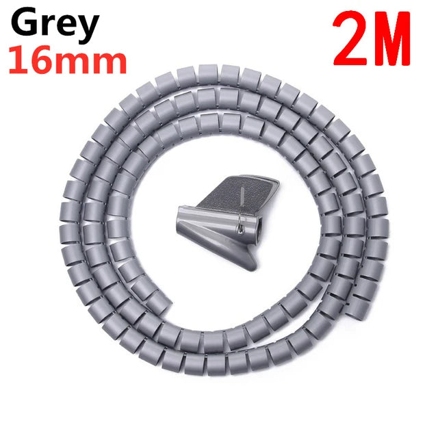 Cable Management Flexible Spiral Storage Pipe