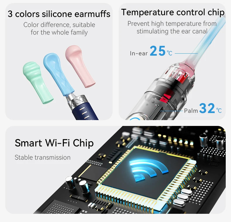 Multi-Functional Visual Ear Cleaning Tool