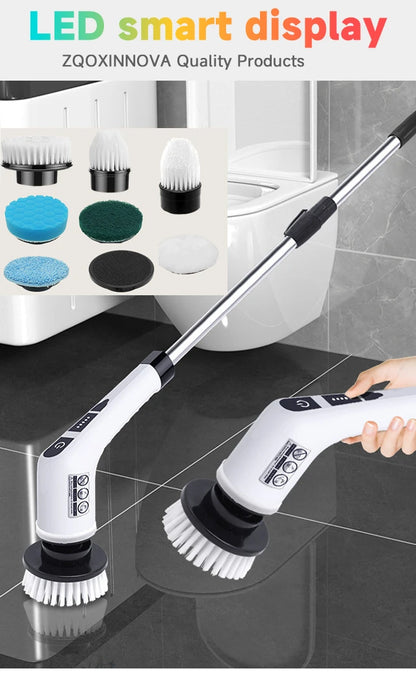 Household Cordless Multipurpose Spin Scrubber