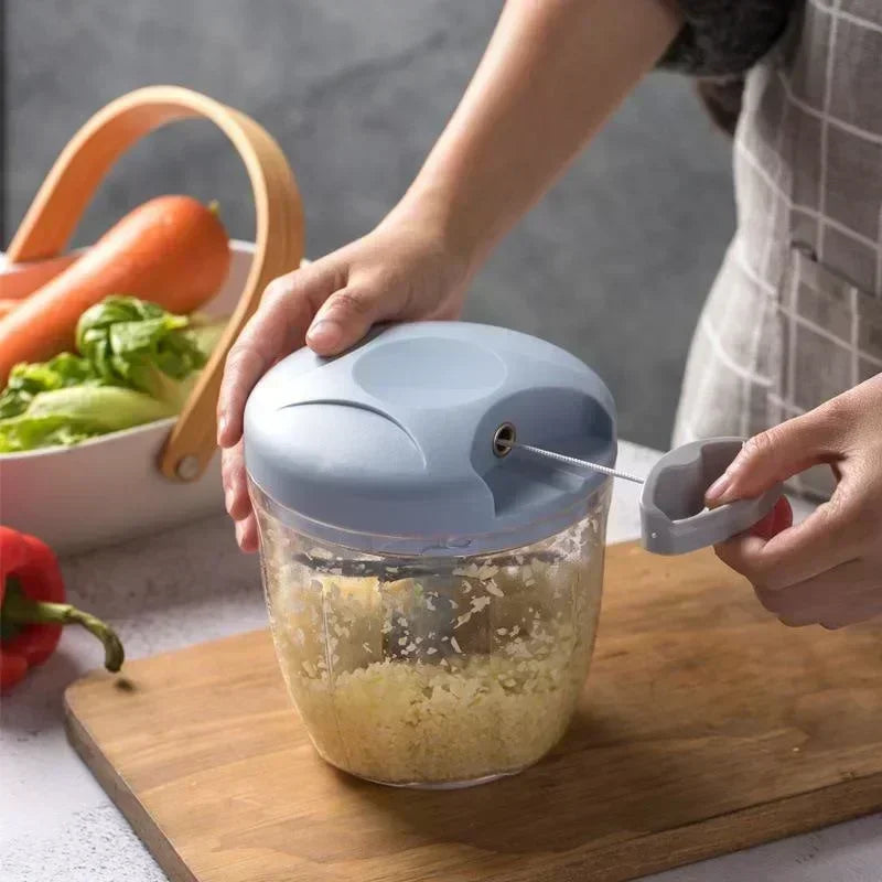 Multi-function Grinding Chopper Food Vegetables Cutter Meat Kitchen Gadgets Masher Tool