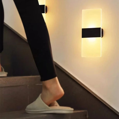 Touch Sensor Switch LED Wall Lamp