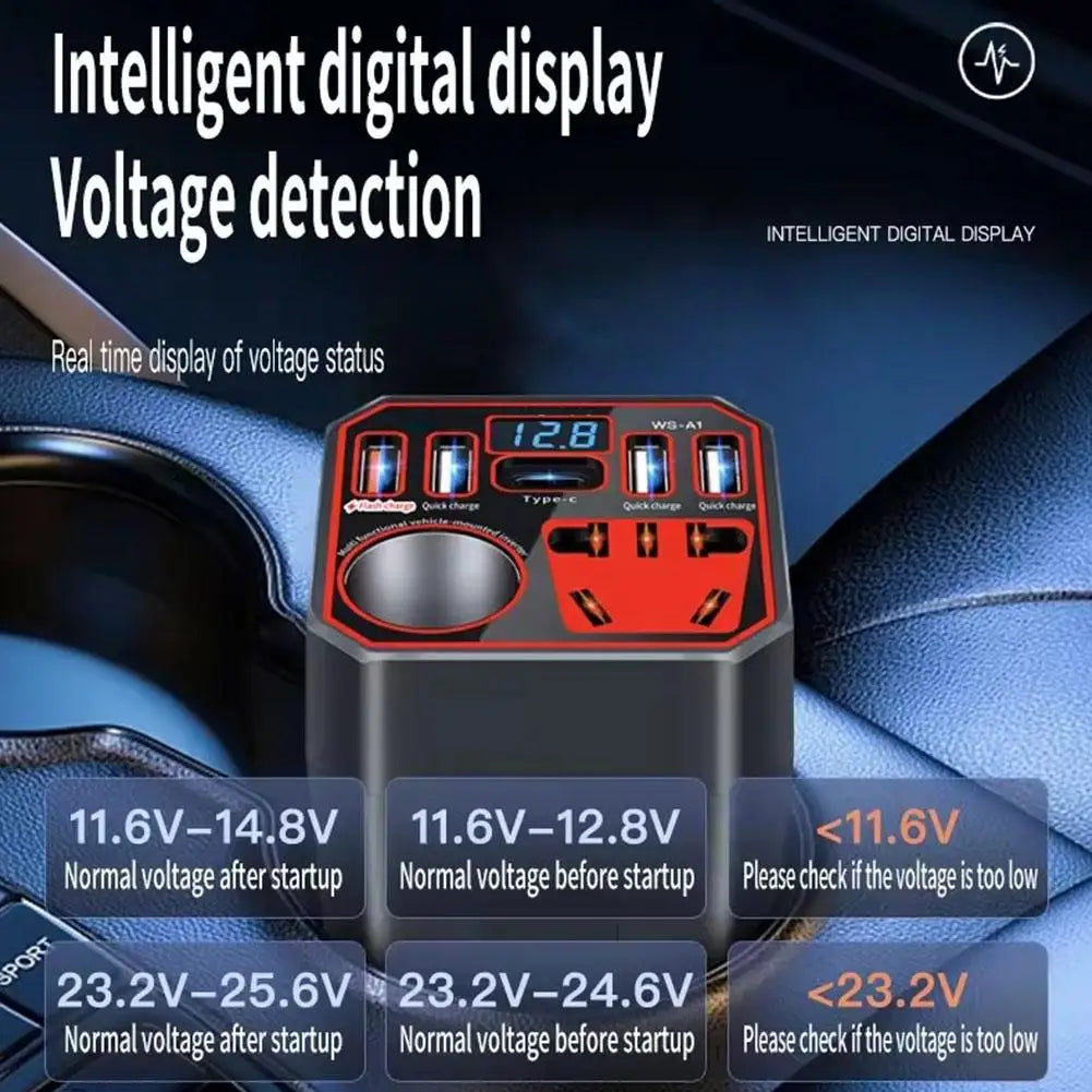Car Inverter Multifunctional Multi Ports Converter