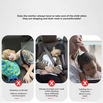 Kid Car Neck Pillow with Seat Belt
