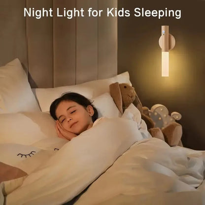 Smart Sensor Night Rechargeable Magnetic Wall Lamp