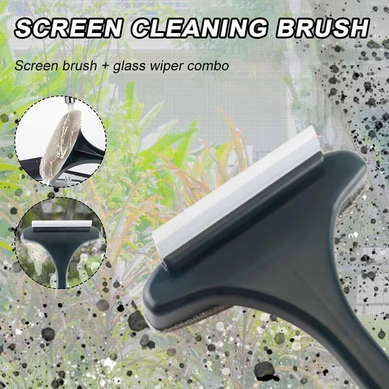 Multi Purpose Window Mesh Screen Special Cleaning Brush