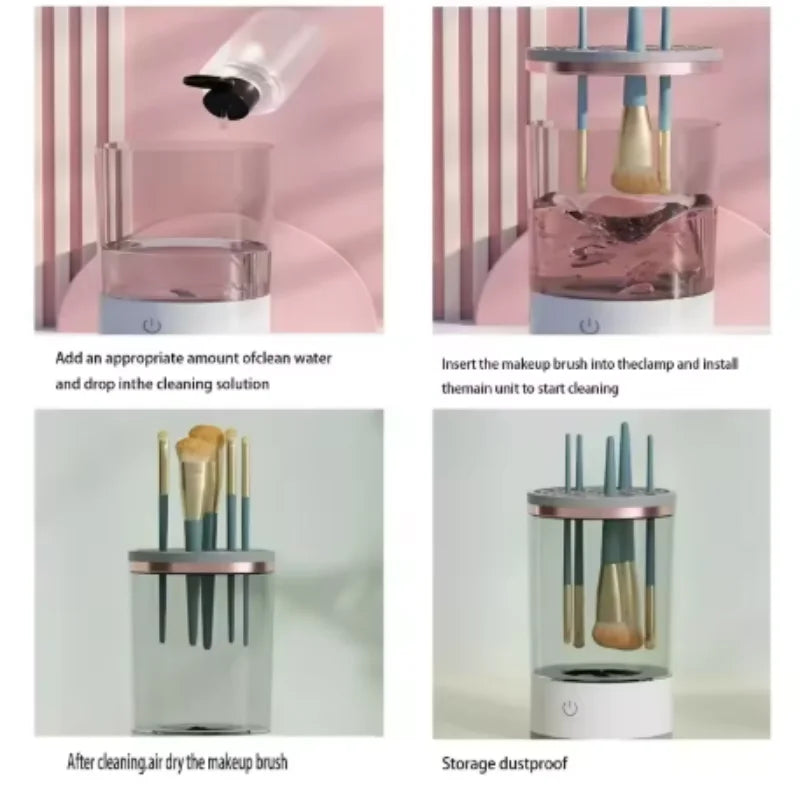 Smart Electric Makeup Brush Cleaner