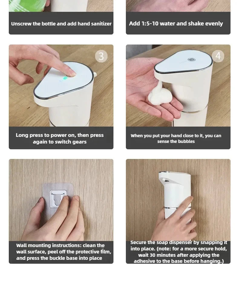 New Bathroom Automatic Sensing Soap Dispenser